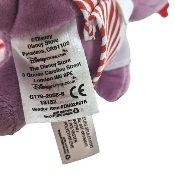 Disney Store Doc McStuffins Nurse Hallie Purple Hippo Plush 8" - Picture 3 of 3